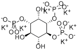 D-MYO-INOSITOL 1,3,4-TRISPHOSPHATE HEXAPOTASSIUM SALT Struktur