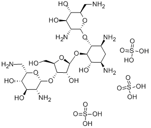 新霉素, 1404-04-2, 结构式
