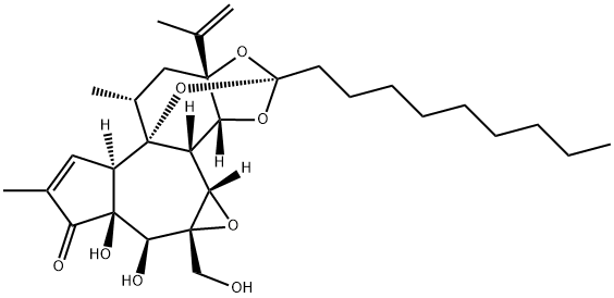 ピメレア因子P1 化学構造式