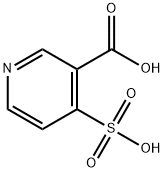 4-磺酰烟酸 结构式