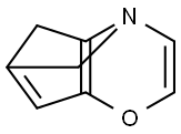 5H-4,6-Methanocyclopent[b]-1,4-oxazine(9CI) Structure