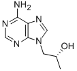 (R)-(+)-9-(2-Hydroxypropyl)adenine Struktur