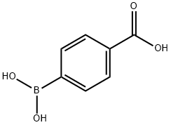 4-Carboxyphenylboronic acid Structure