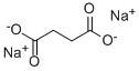 succinic acid, sodium salt Struktur