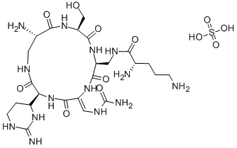 Capastat sulfate Struktur