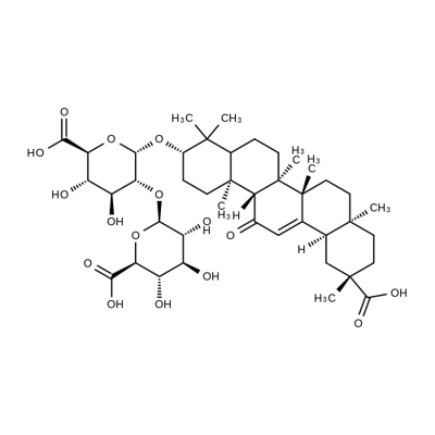 Glycyrrhizic acid Structure