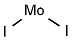 molybdenum(II) iodide 化学構造式