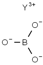ほう酸イットリウム 化学構造式