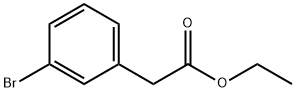 2-(3-ブロモフェニル)酢酸エチル 化学構造式