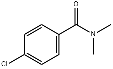 N,N-ジメチル-4-クロロベンズアミド 化学構造式