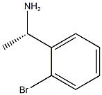 (S)-(-)-1-(2-Bromophenyl)ethylamine Structure