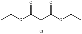 クロロマロン酸ジエチル 化学構造式