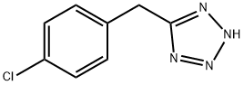 5-[(4-氯苯基)甲基]-2H-1,2,3,4-四唑, 14064-61-0, 结构式