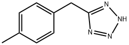 1H-TETRAZOLE, 5-(P-METHYLBENZYL)- Structure