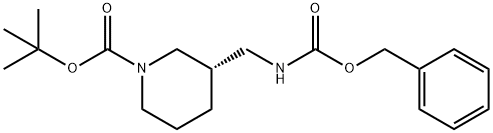 (S)-1-Boc-3-(Cbz-amino-methyl)-piperidine
 Structure
