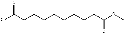 10-クロロ-10-オキソデカン酸メチル 化学構造式