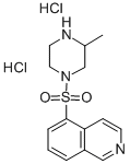 1-(5-硫代异喹啉)-3-甲基哌嗪二盐酸盐,140663-38-3,结构式