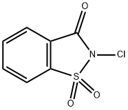 N-CHLOROSACCHARIN Structure