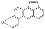 9,10-エポキシ-9,10-ジヒドロベンゾ[j]アセアントリレン 化学構造式