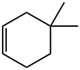 4,4-ジメチルシクロヘキセン 化学構造式