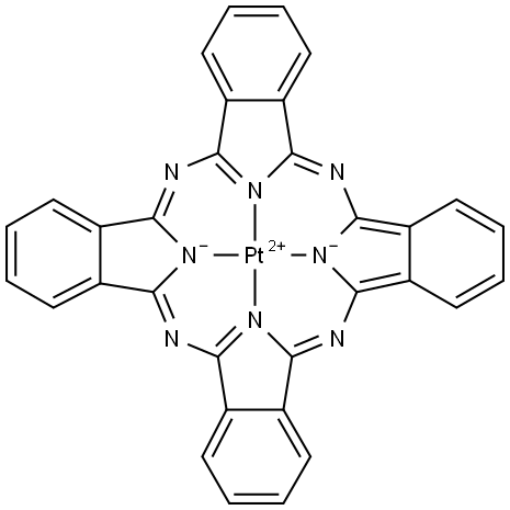 酞菁铂 结构式