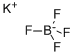 Potassium tetrafluoroborate Struktur