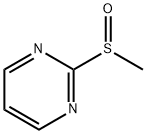 Pyrimidine, 2-(methylsulfinyl)- (8CI,9CI) Structure