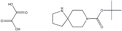 8-Boc-1,8-diazaspiro[4.5]decane heMioxalate Structure