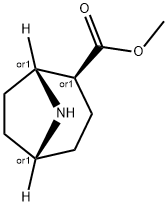 Methyl exo-8-azabicyclo[3.2.1]octan-2-carboxylate, 1408075-58-0, 结构式