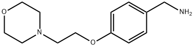 [4-(2-MORPHOLINOETHOXY)PHENYL]METHYLAMINE 化学構造式