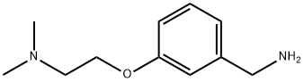 {3-[2-(二甲氨基)乙氧基]苯基}甲胺, 140836-70-0, 结构式