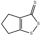 5,6-DIHYDRO-4H-CYCLOPENTA-1,2-DITHIOLE-3-THIONE 化学構造式