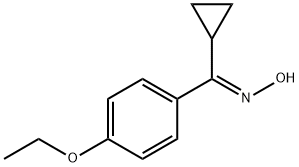 Methanone, cyclopropyl(4-ethoxyphenyl)-, oxime, (E)- (9CI)|METHANONE, CYCLOPROPYL(4-ETHOXYPHENYL)-, OXIME, (E)- (9CI)