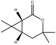 (1R)-クリサントヘモラクトン 化学構造式