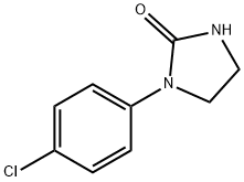 1-(4-クロロフェニル)-2-イミダゾリジノン 化学構造式