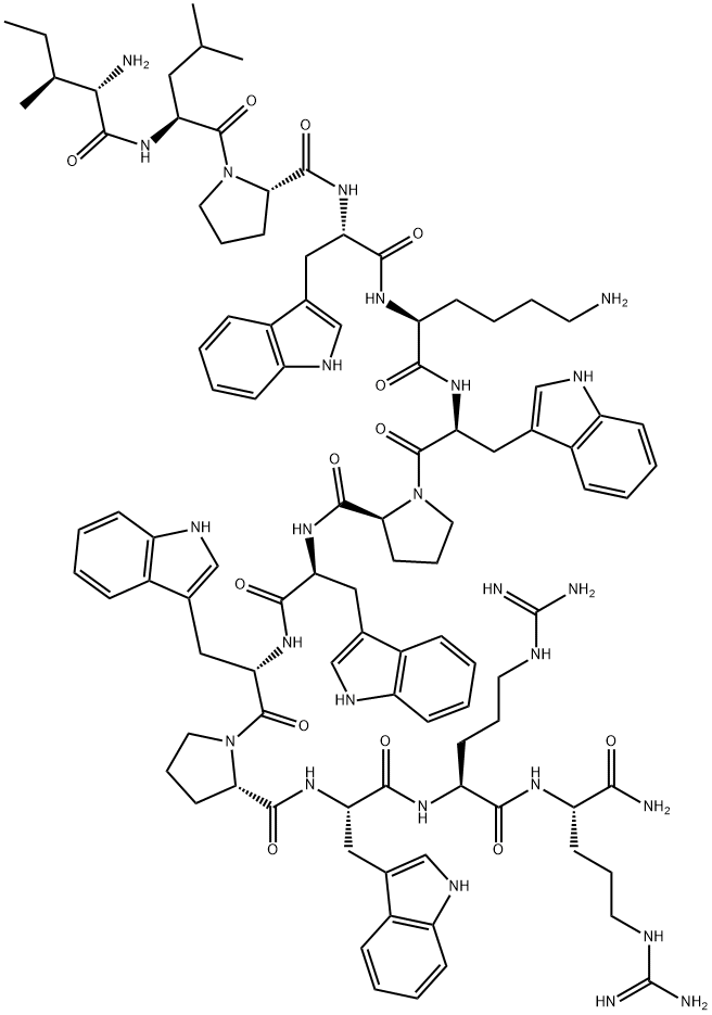 インドリシジン 化学構造式