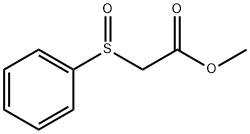 METHYL (PHENYLSULFINYL)ACETATE Structure