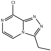 8-CHLORO-3-ETHYL-[1,2,4]TRIAZOLO[4,3-A]PYRAZINE Struktur
