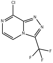 8-CHLORO-3-(TRIFLUOROMETHYL)[1,2,4]TRIAZOLO[4,3-A]PYRAZINE Structure
