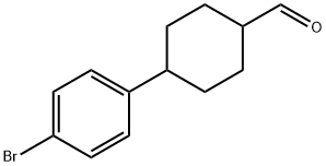 4-(4-BROMOPHENYL)-CYCLOHEXANECARBOXALDEHYDE Structure