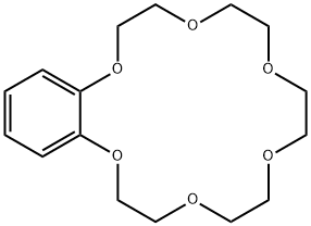 ベンゾ-18-クラウン 6-エーテル 化学構造式