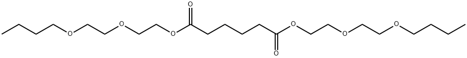 BIS[2-(2-BUTOXYETHOXY)ETHYL] ADIPATE Structure