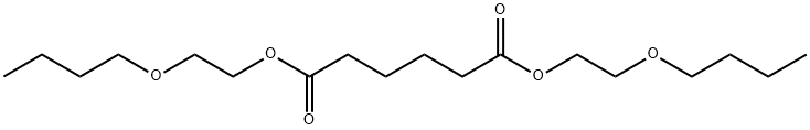 己二酸双(2-丁氧基乙)酯,141-18-4,结构式