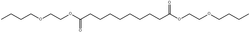 デカン二酸ビス(2-ブトキシエチル) 化学構造式