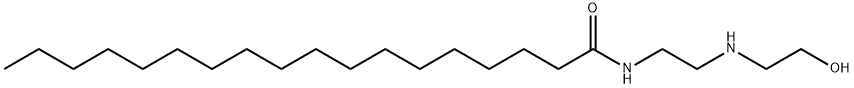 N-[2-[(2-hydroxyethyl)amino]ethyl]stearamide  Struktur