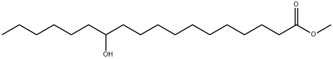 METHYL 12-HYDROXYSTEARATE Structure