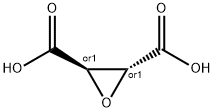 (+/-)-反式-环氧琥珀酸,141-36-6,结构式