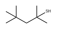 1,1,3,3-四甲基-1-丁硫醇, 141-59-3, 结构式
