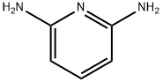 2,6-ジアミノピリジン 化学構造式