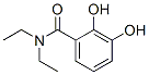 Benzamide, N,N-diethyl-2,3-dihydroxy- (9CI) Structure